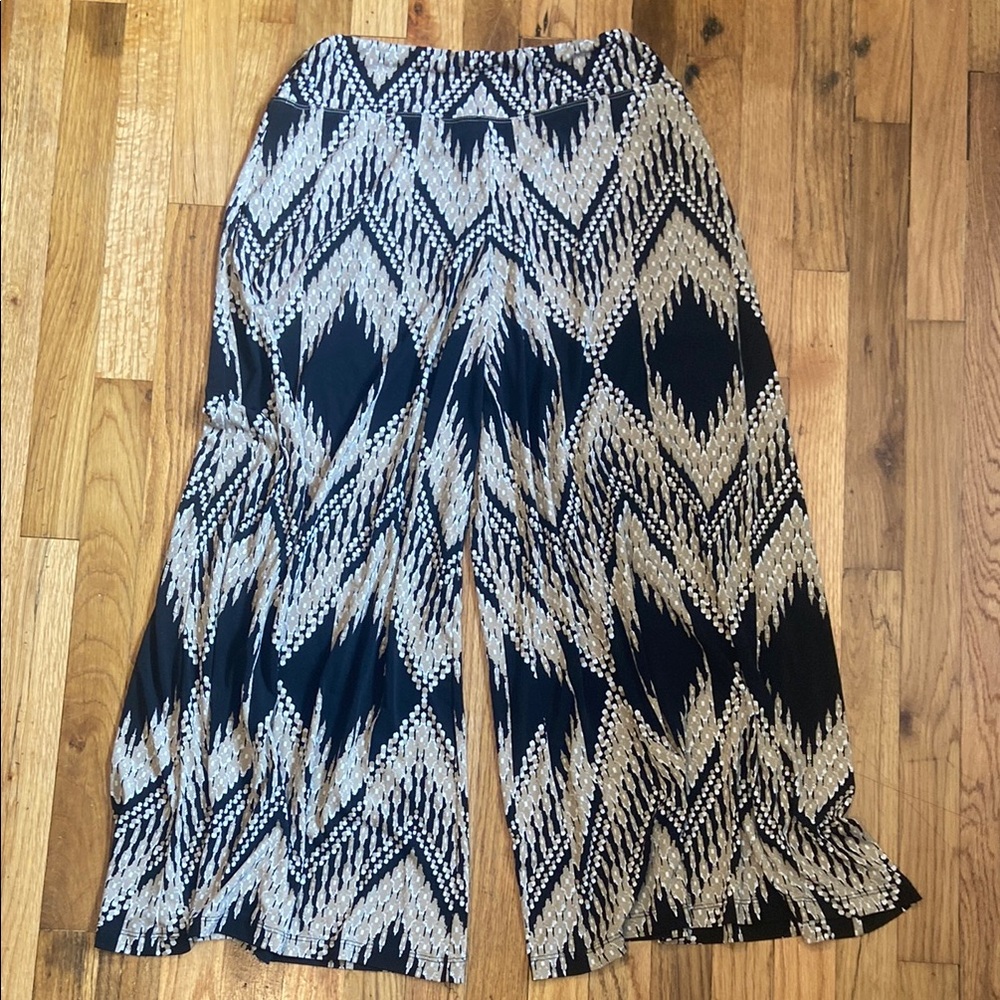 Coco Bianco Black and White Wide Leg Jumpsuit